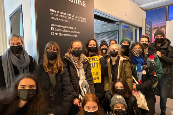 Climate activists occupy Science Museum over fossil fuel sponsorship